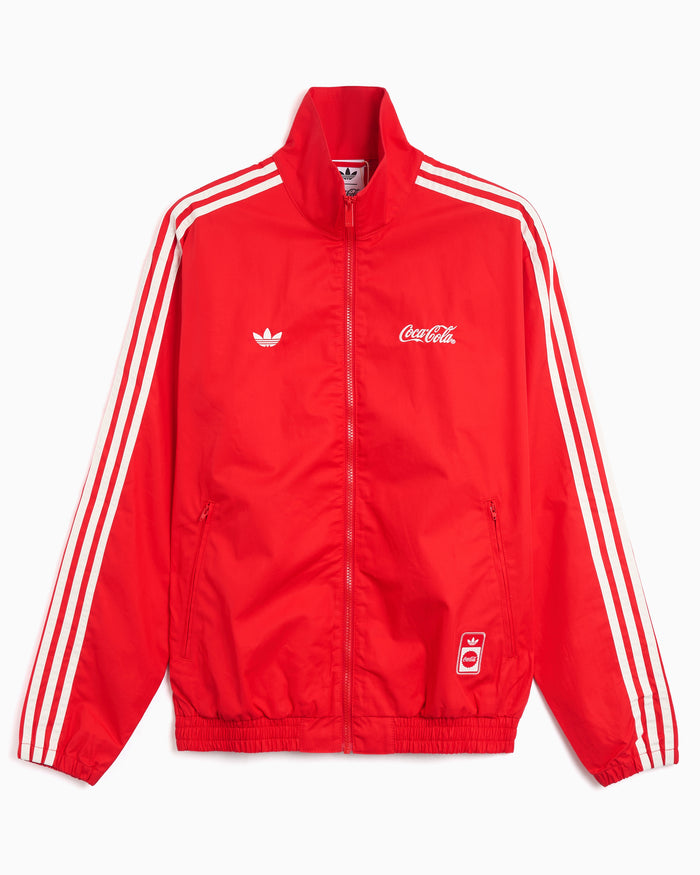 Jackets Coats adidas Originals x Coca-Cola Firebird Classic Logo Men's Track Jacket - KY2111