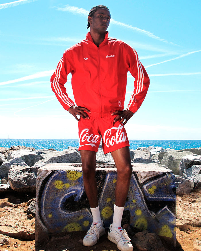 Jackets Coats adidas Originals x Coca-Cola Firebird Classic Logo Men's Track Jacket - KY2111