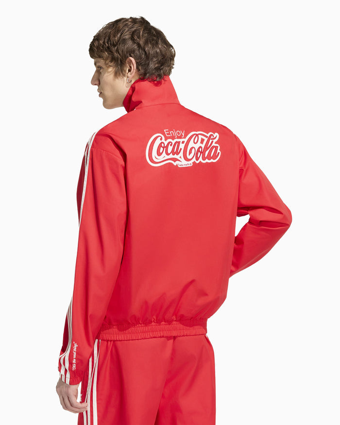 Jackets Coats adidas Originals x Coca-Cola Firebird Classic Logo Men's Track Jacket - KY2111