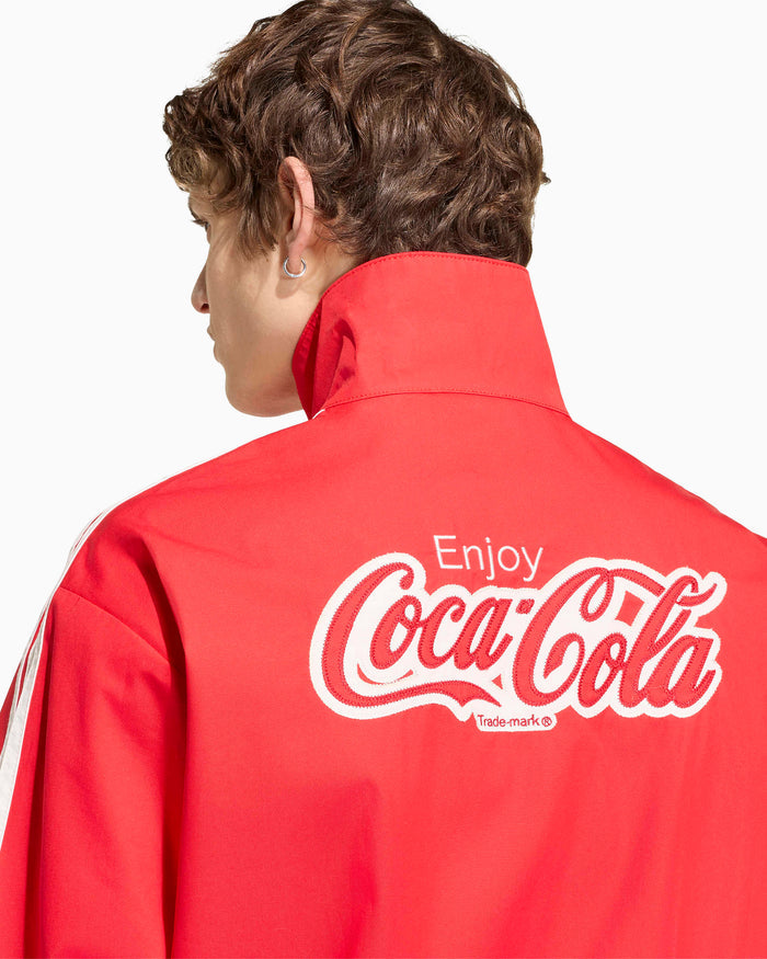 Jackets Coats adidas Originals x Coca-Cola Firebird Classic Logo Men's Track Jacket - KY2111
