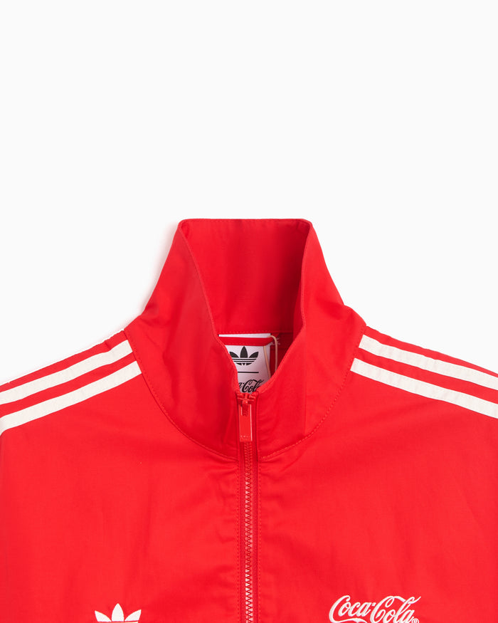 Jackets Coats adidas Originals x Coca-Cola Firebird Classic Logo Men's Track Jacket - KY2111