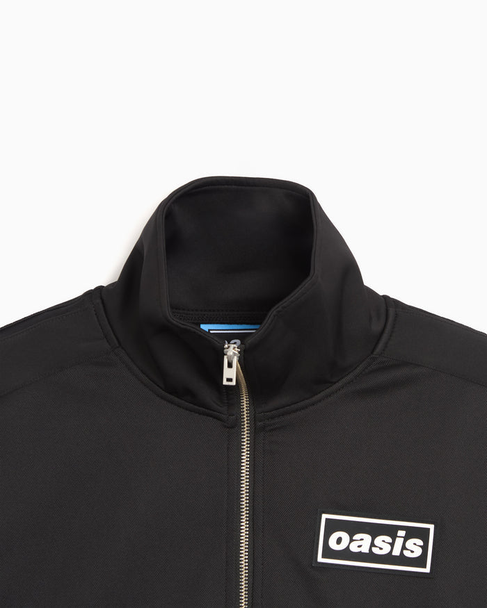 Jackets Coats Pleasures x Oasis Forever Logo Men's Track Jacket - P26OA003-BLACK