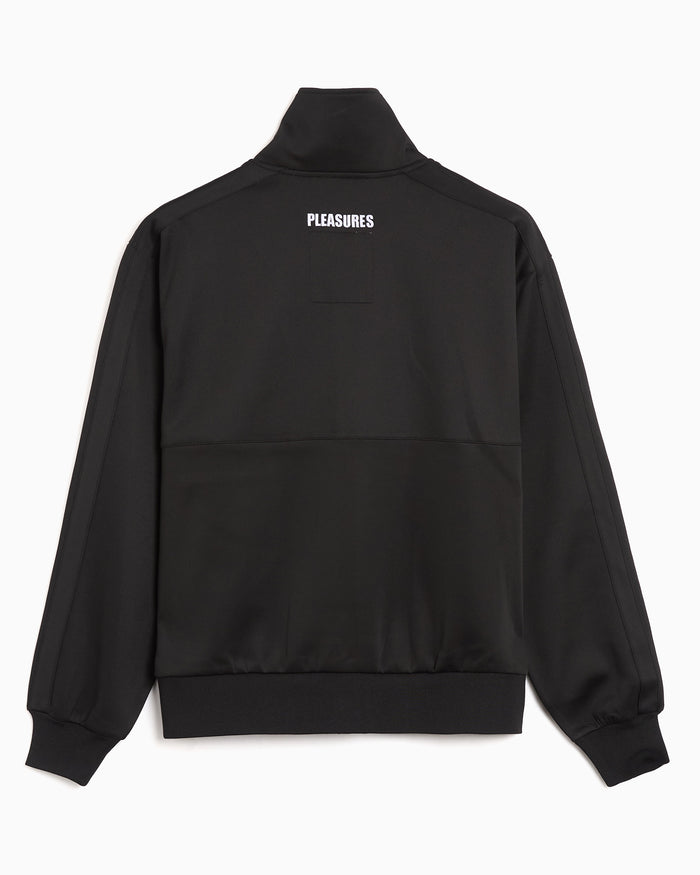 Jackets Coats Pleasures x Oasis Forever Logo Men's Track Jacket - P26OA003-BLACK