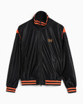 Jackets Coats Needles Tricot Sateen Logo Relaxed Men's Track Jacket - SX217-B-Black