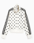 Jackets Coats adidas Originals Satin Polka Dots Crop Women's Track Jacket - KV1165