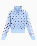 Jackets Coats adidas Originals Satin Polka Dots Crop Women's Track Jacket - KV1167