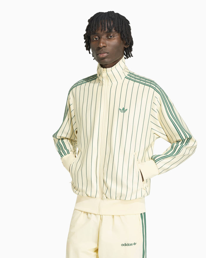 Jackets Coats adidas Originals Firebird Pinstripes Striped Relaxed Men's Track Jacket - KT4299