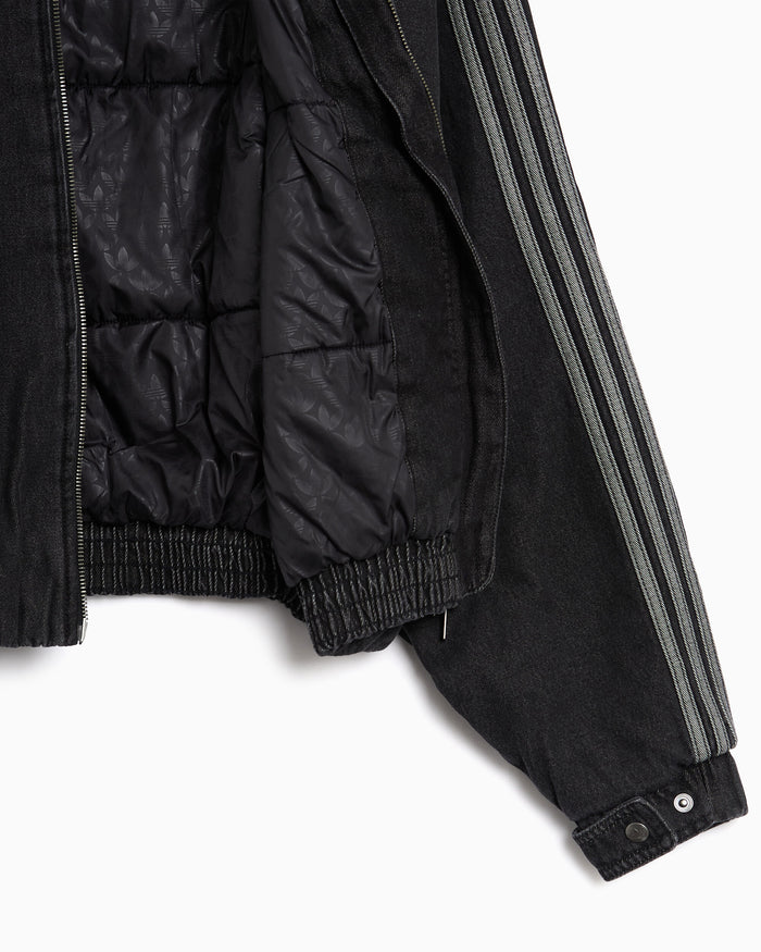 Jackets Coats adidas Originals Firebird Denim Relaxed Women's Track Jacket - KT4233