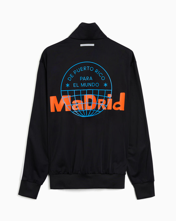 Jackets Coats adidas Originals x Bad Bunny DtMF Tour Merch "Madrid" Firebird Relaxed Men's Track Jacket - LG9056