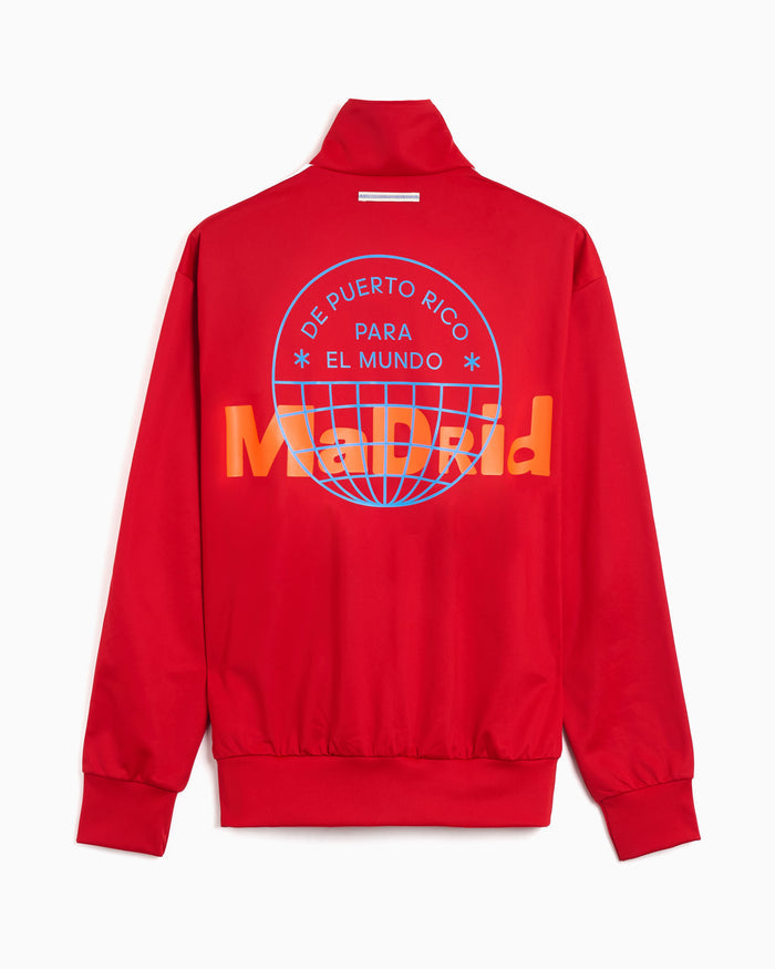 Jackets Coats adidas Originals x Bad Bunny DtMF Tour Merch "Madrid" Firebird Relaxed Men's Track Jacket - LG9055