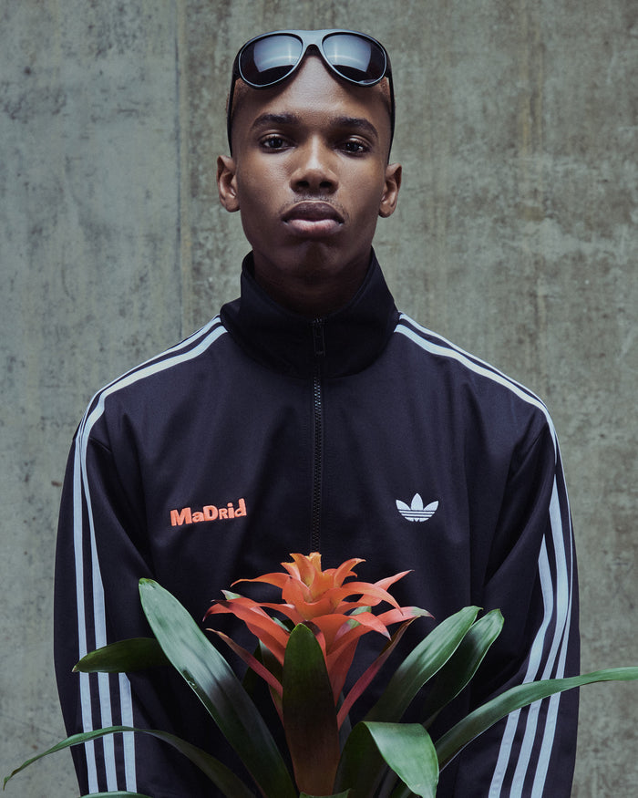 Jackets Coats adidas Originals x Bad Bunny DtMF Tour Merch "Madrid" Firebird Relaxed Men's Track Jacket - LG9056