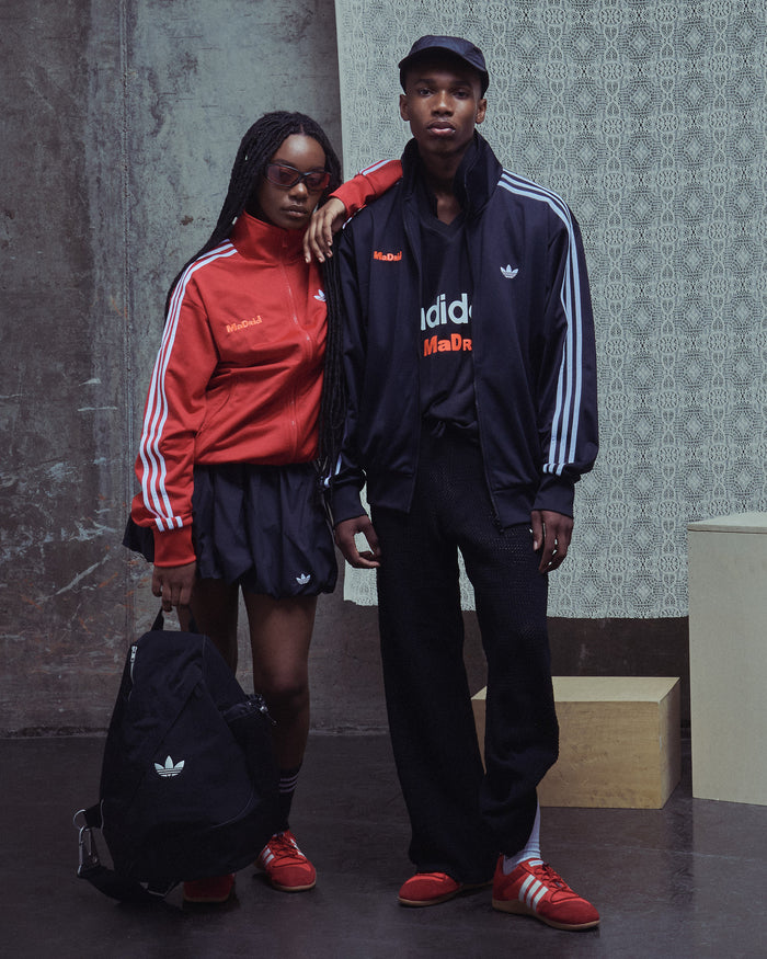 Jackets Coats adidas Originals x Bad Bunny DtMF Tour Merch "Madrid" Firebird Relaxed Men's Track Jacket - LG9055