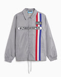 Jackets Coats Pleasures x Oasis Supersonic Logo Men's Light Jacket - P26OA006-STEEL