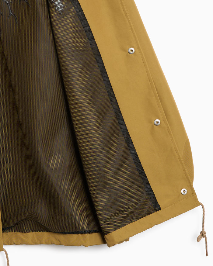 Jackets Coats South2 West8 Coach Logo Relaxed Men's Light Jacket - SX650-A-Khaki