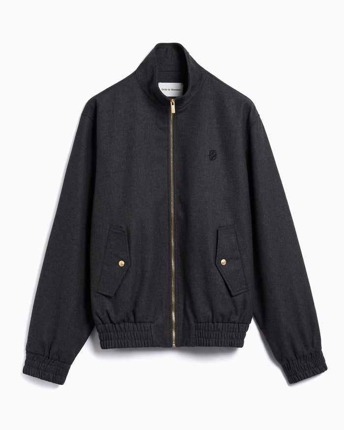 Jackets Coats Drôle de Monsieur Flannel Men's Light Jacket - JT234-WV008-GY