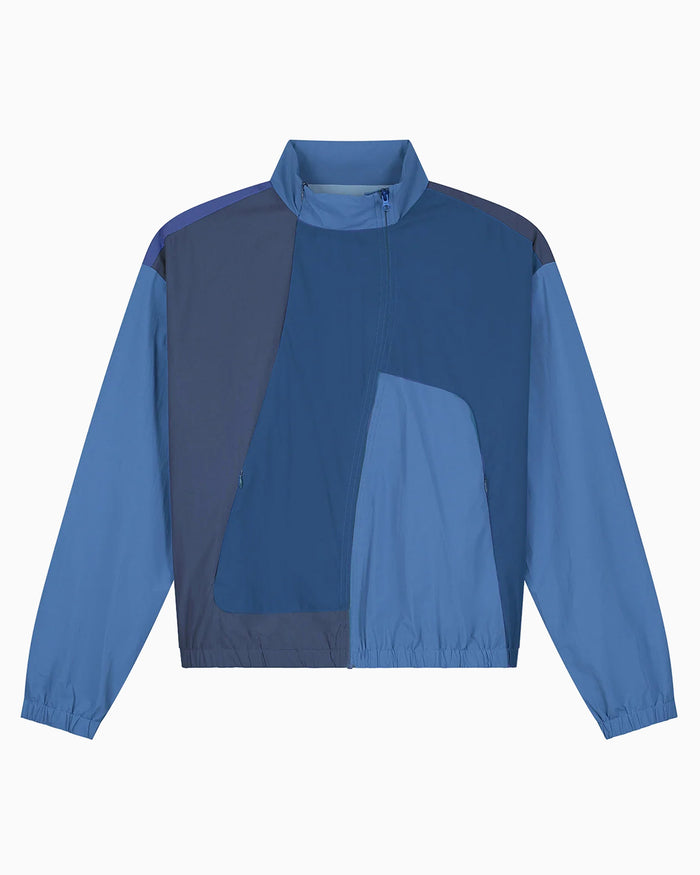 Jackets Coats Arte Antwerp Curve Zipper Relaxed Men's Light Jacket - SS26-037J-Blue