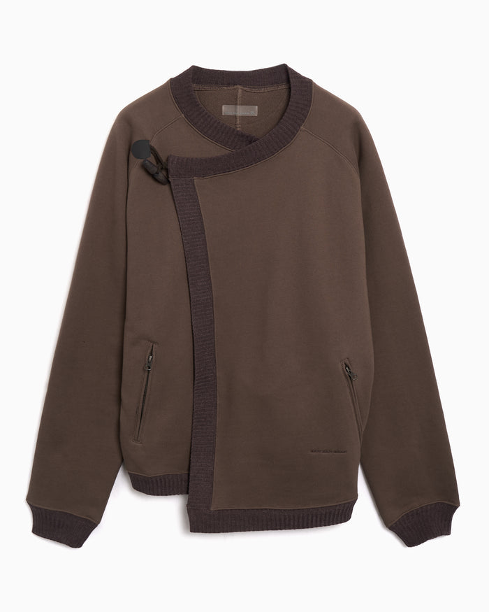 Jackets Coats SAN SAN GEAR Wrapped Relaxed Men's Light Jacket - SG2503JK05-BROWN