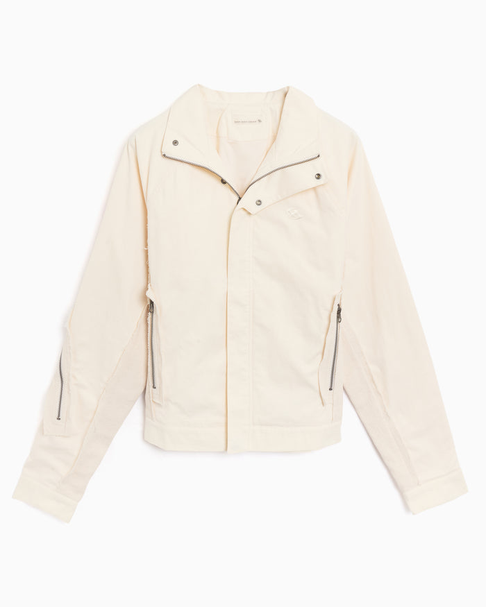 Jackets Coats SAN SAN GEAR Affine Curve Men's Light Jacket - SG2503JK12-IVORY