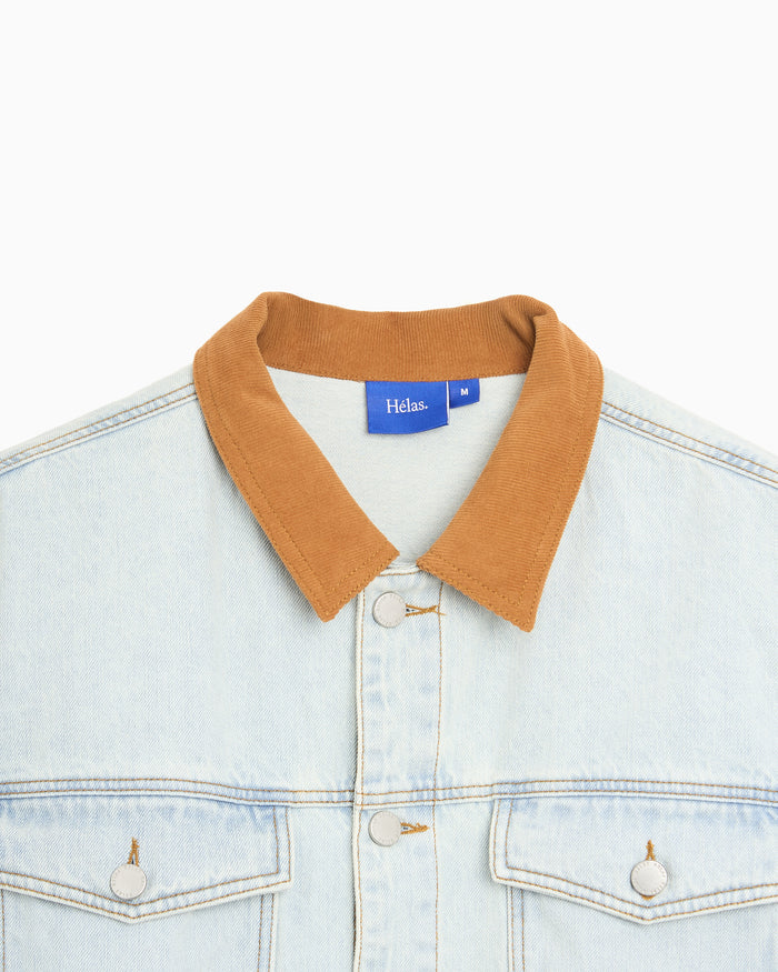 Jackets Coats Hélas. Jazzy Embroidered Men's Denim Jacket - A06S1D1JKTJEA01