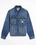Jackets Coats Carhartt WIP Helston Boxy Men's Denim Jacket - I033352-01EJ