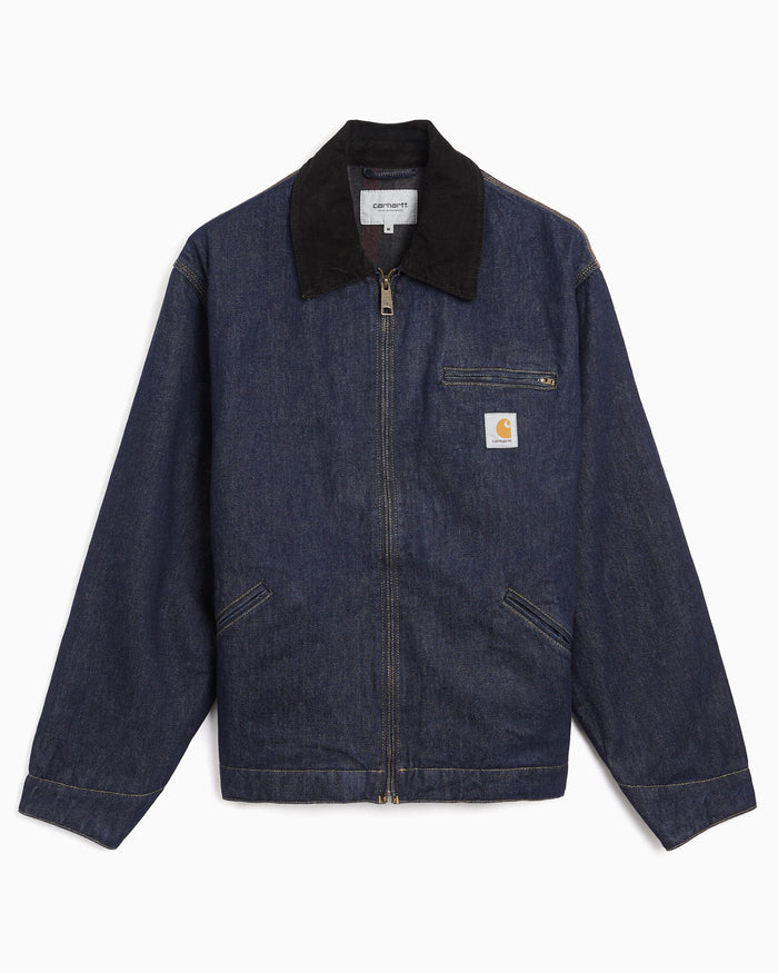 Jackets Coats Carhartt WIP OG Detroit Winter Boxy Unisex Denim Jacket - I037535-B8902