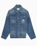 Jackets Coats Carhartt WIP OG Arctic Relaxed Women's Denim Jacket - I036316-01B7