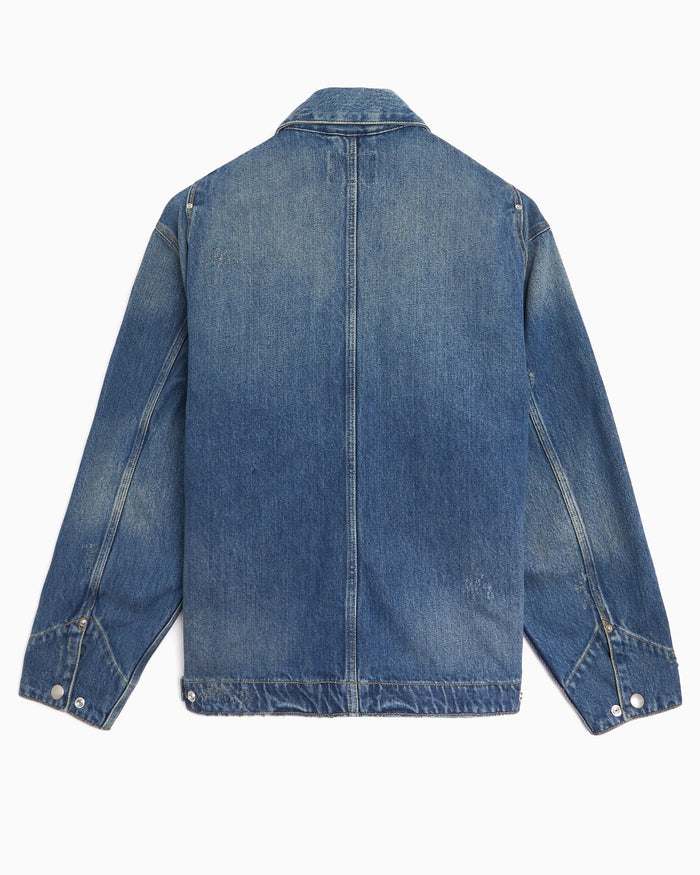 Jackets Coats Carhartt WIP OG Arctic Relaxed Women's Denim Jacket - I036316-01B7