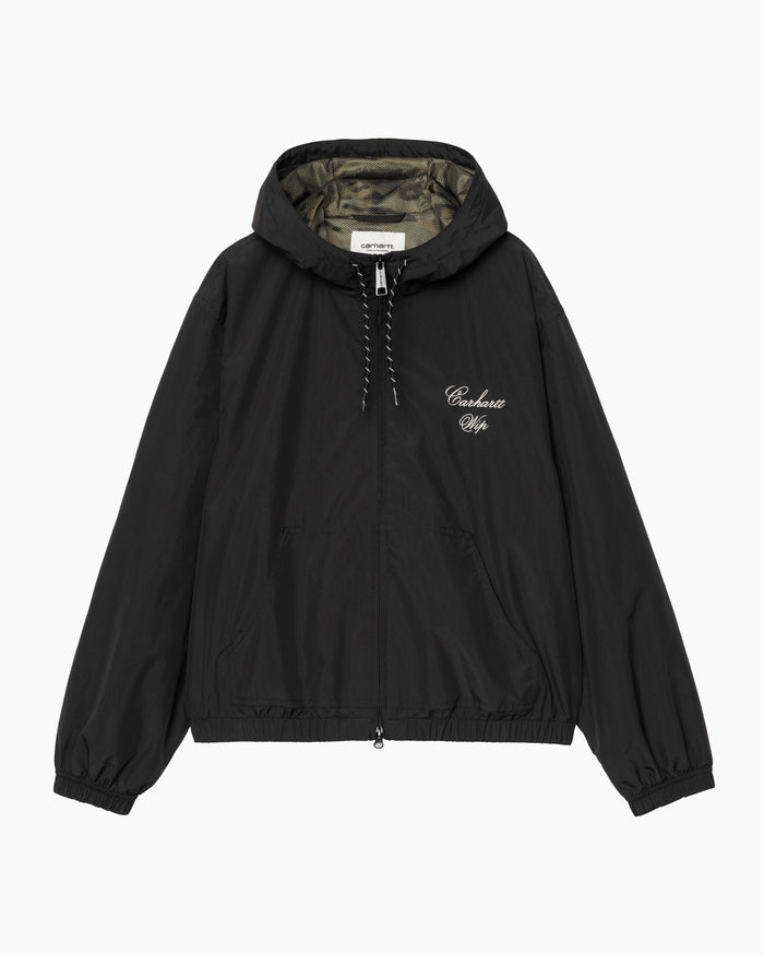Jackets Coats Carhartt WIP Travon Logo Relaxed Women's Windbreaker - I036797-K02XX