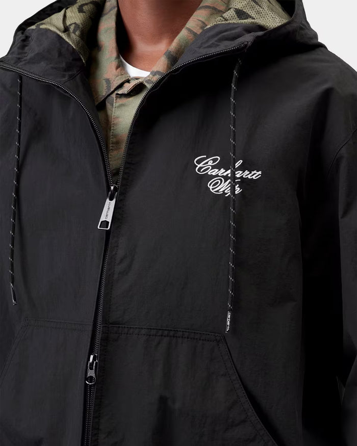 Jackets Coats Carhartt WIP Travon Logo Relaxed Women's Windbreaker - I036797-K02XX