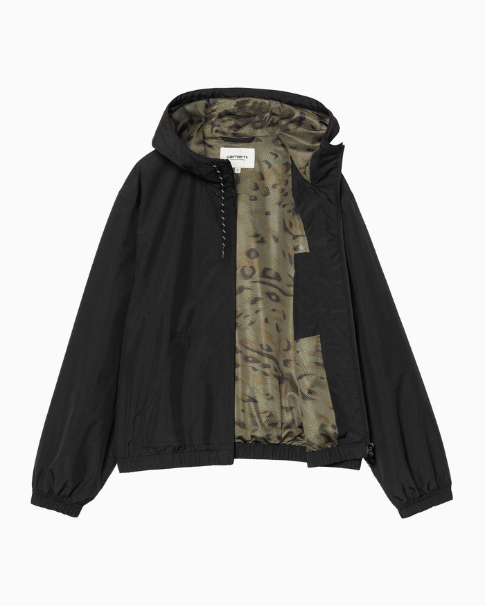 Jackets Coats Carhartt WIP Travon Logo Relaxed Women's Windbreaker - I036797-K02XX