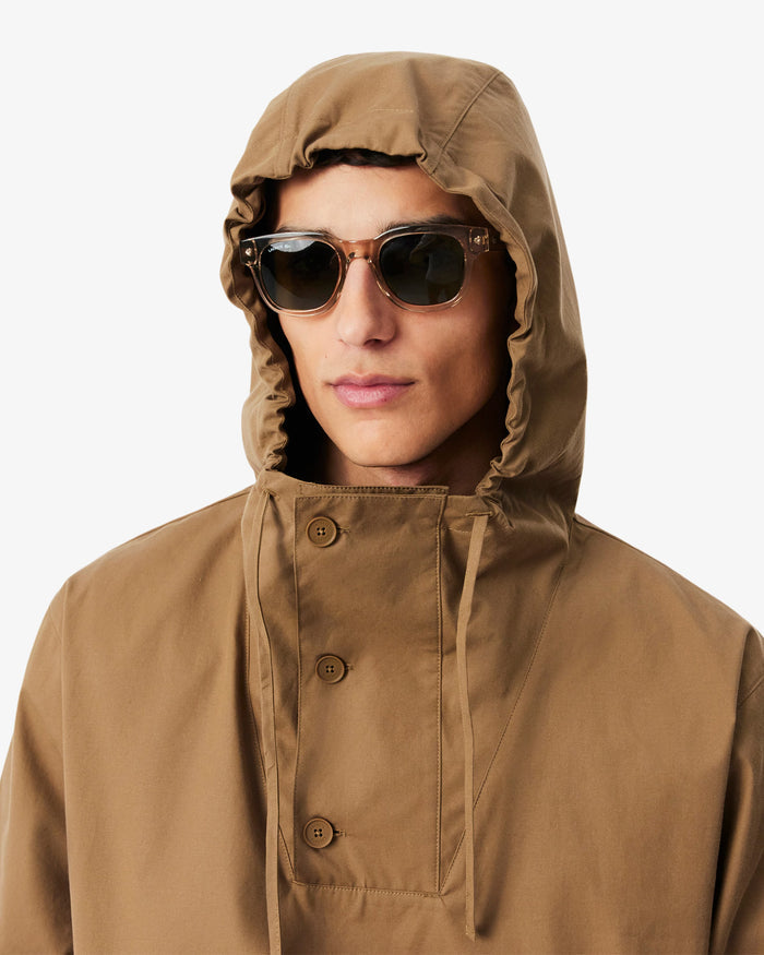 Jackets Coats Lacoste Runway Logo Relaxed Men's Windbreaker - BH8094-00-SIX