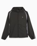 Jackets Coats SAN SAN GEAR Paneled Logo Men's Windbreaker - SG26SSOTJK101-BLACK