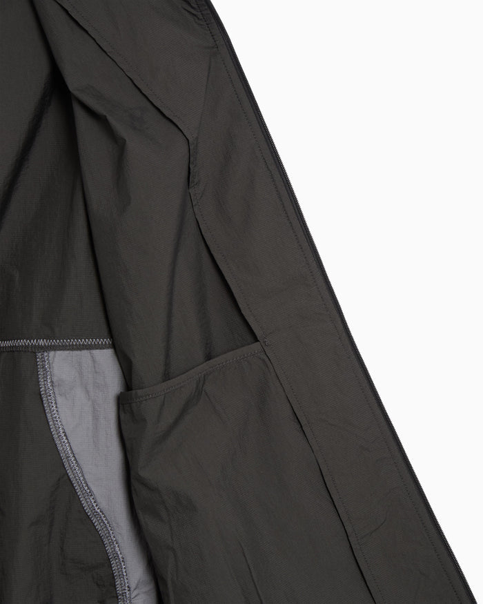 Jackets Coats SAN SAN GEAR Paneled Logo Men's Windbreaker - SG26SSOTJK101-BLACK