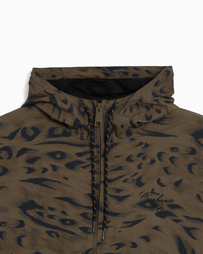 Jackets Coats Carhartt WIP Travon Camo Print Relaxed Women's Windbreaker - I036797-3TDXX