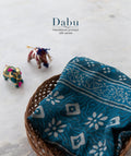 Dabu chanderi Handblock Printed Saree