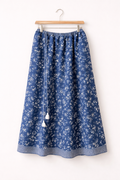 Dabu Handblock Printed Lehenga