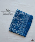 Dabu Kota Handblock Printed saree