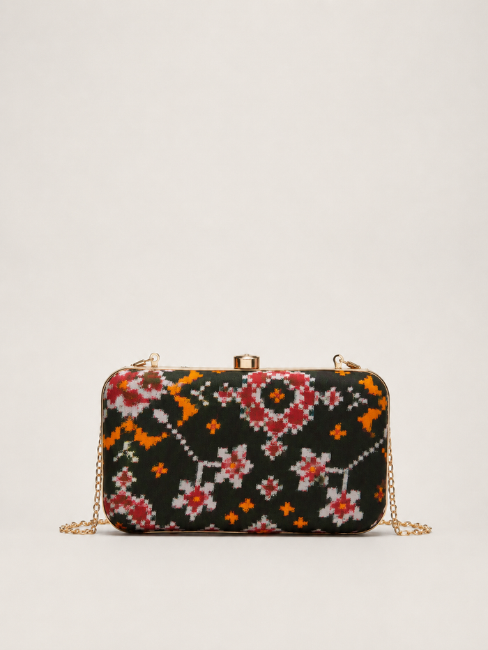 Double IKAT PATOLA PURSE