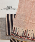 Exclusive Amounee Bagru Hand Block Printed Chanderi Suit Piece