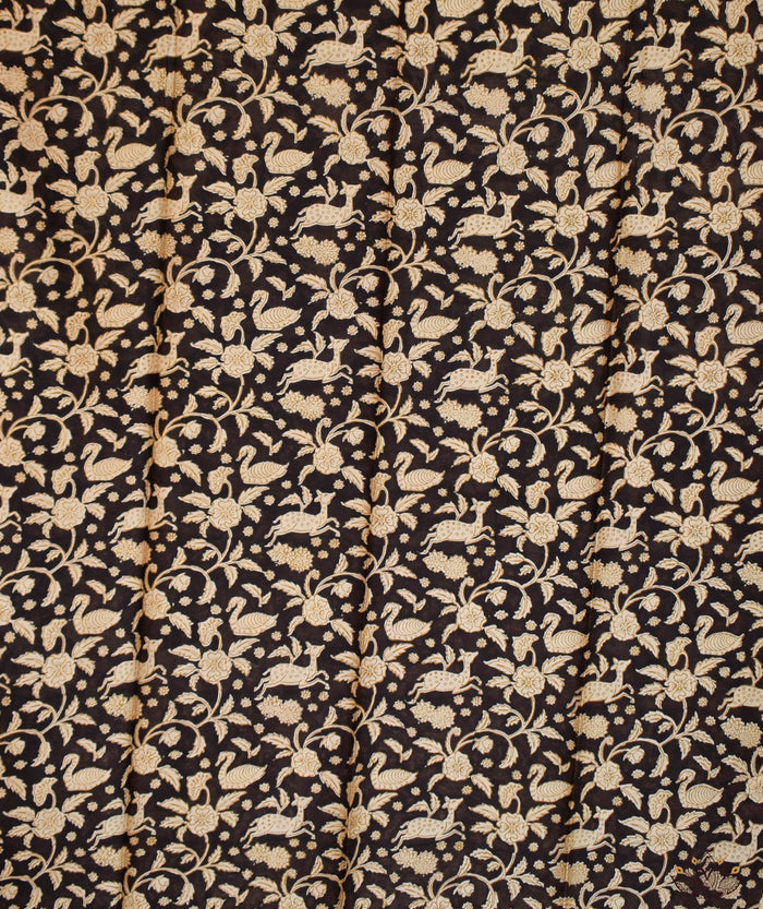 Exclusive Amounee Bagru Hand Block Printed Chanderi Suit Piece