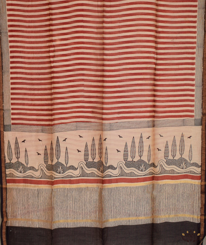Exclusive Amounee Bagru Hand Block Printed Chaneri Suit Piece