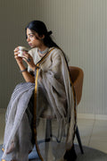 Exclusive Amounee Bagru Hand Block Printed Kota Saree