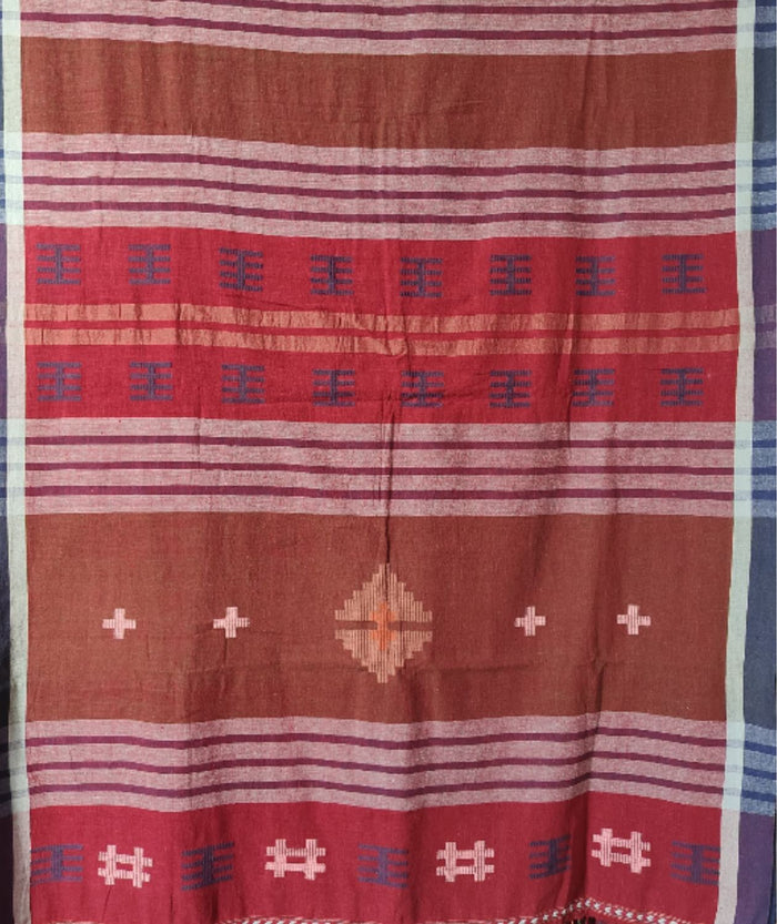 Exclusive Amounee Kachhi Kala Cotton Saree