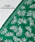 Exclusive Amounee Kantha Embroidered Art Silk Dupatta