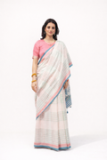 Exclusive Amounee Sanganeer Hand Block Printed Cotton Saree