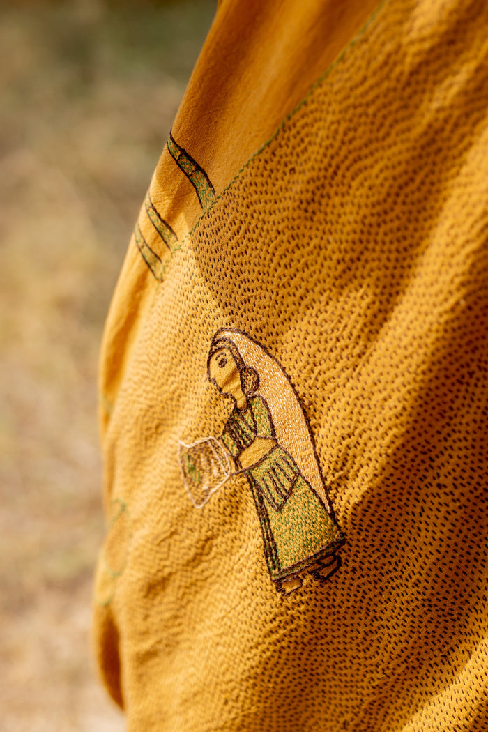 Exclusive Amounee Sujani Hand Embroidered Sarees