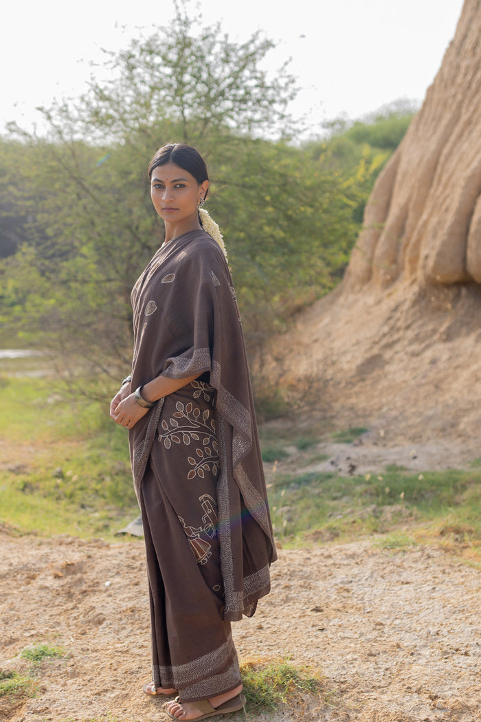 Exclusive Amounee Sujani Hand Embroidered Sarees