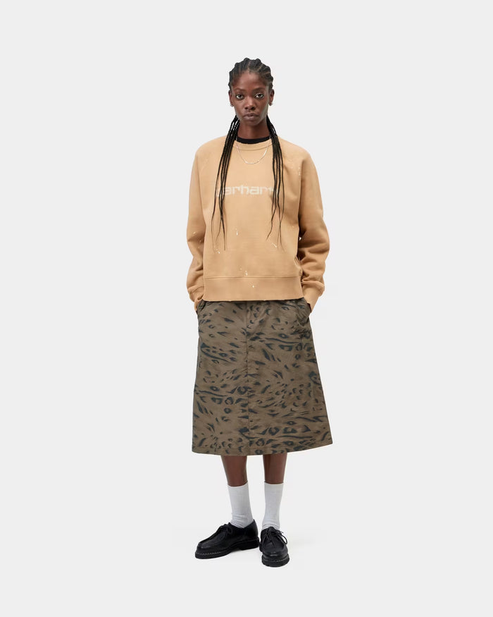 Skirts Carhartt WIP Travon Camo Print Women's Mid-Length Skirt - I036798-3TDXX