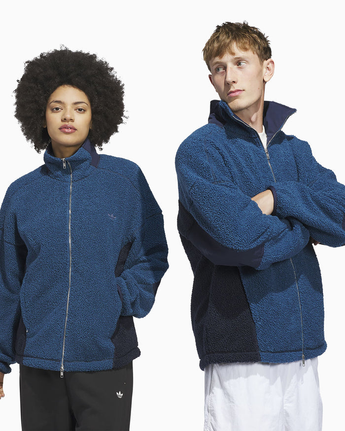 Jackets Coats adidas Originals Adams Blvd Unisex Fleece Jacket - JX6148