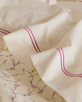 Foxford Evelyn Buttermilk Rolenio Flat Sheet